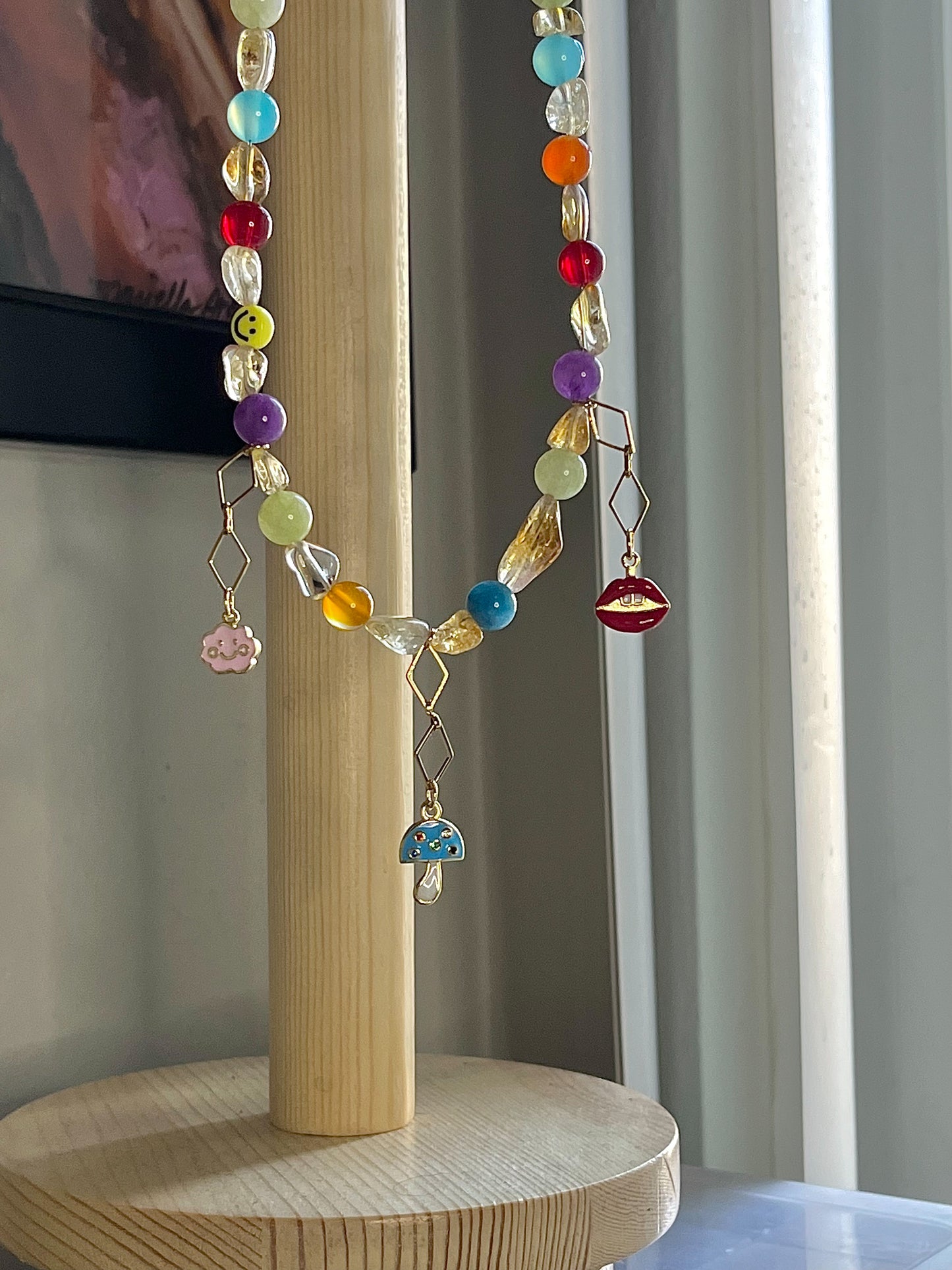 Triple Pendant Necklace