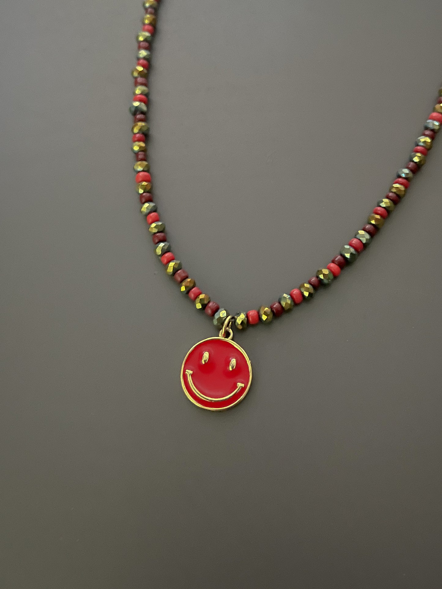 Crystal Red Smiley