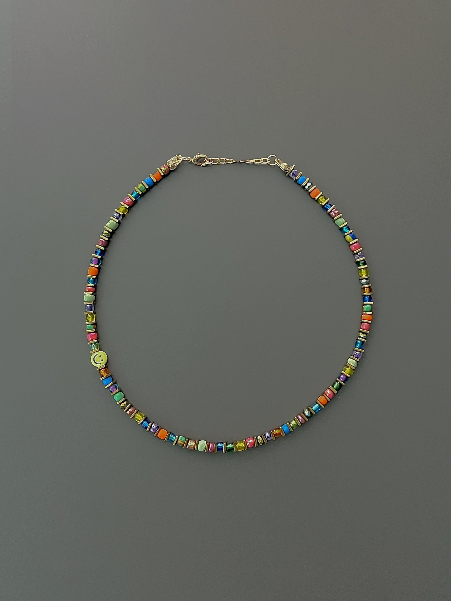 Rainbow Spaghetti Choker