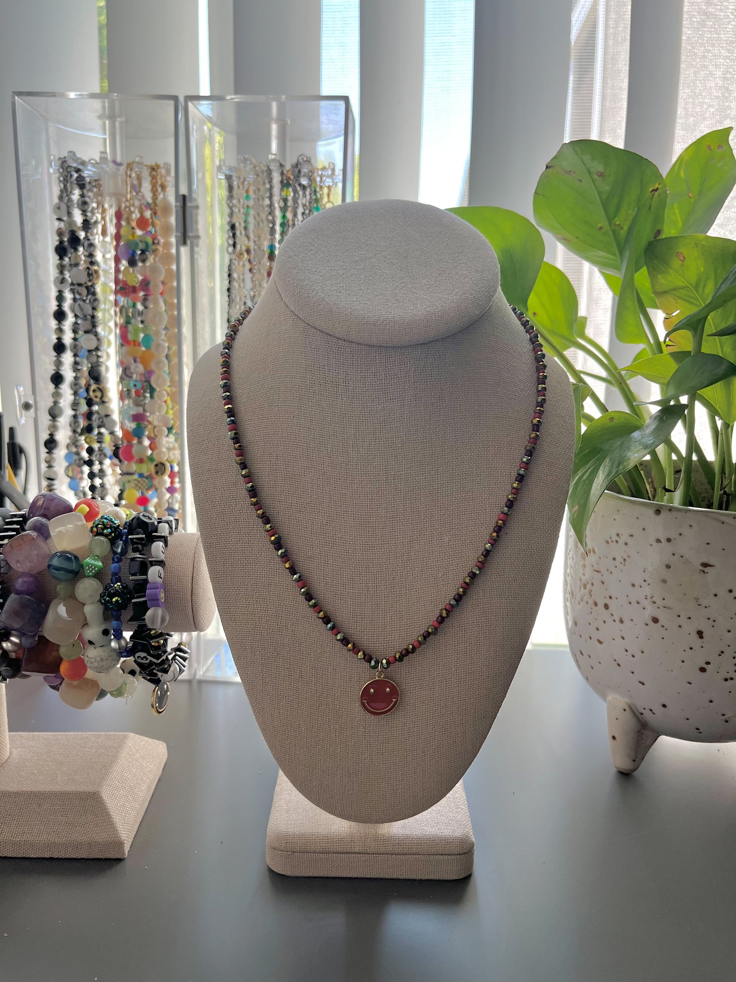 Crystal Red Smiley