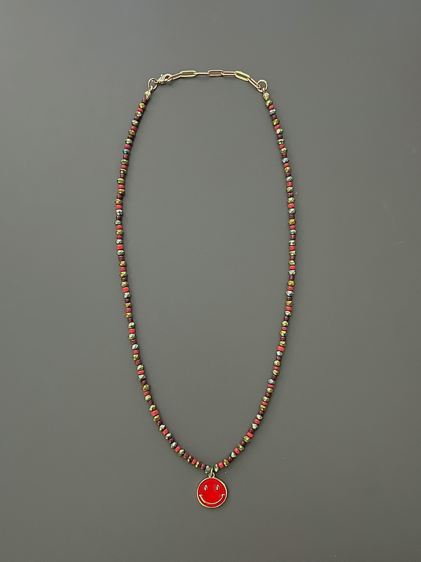 Crystal Red Smiley