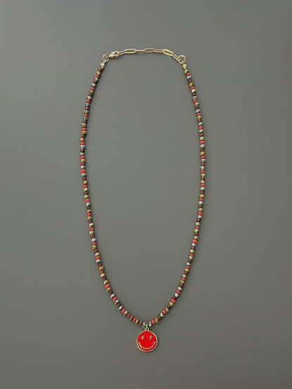 Crystal Red Smiley