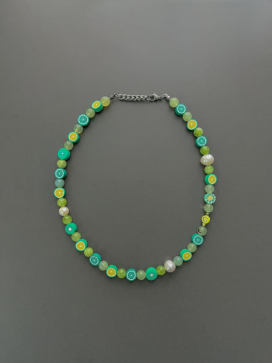 Summertime Lime Necklace